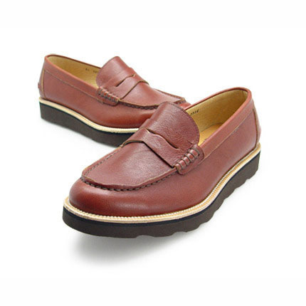 URBAN CASUAL Brown Penny Loafer(4RX 5238 MRA)